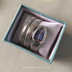 Snake Charmer - Navy Blue