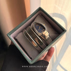 Snake Charmer - Navy Blue