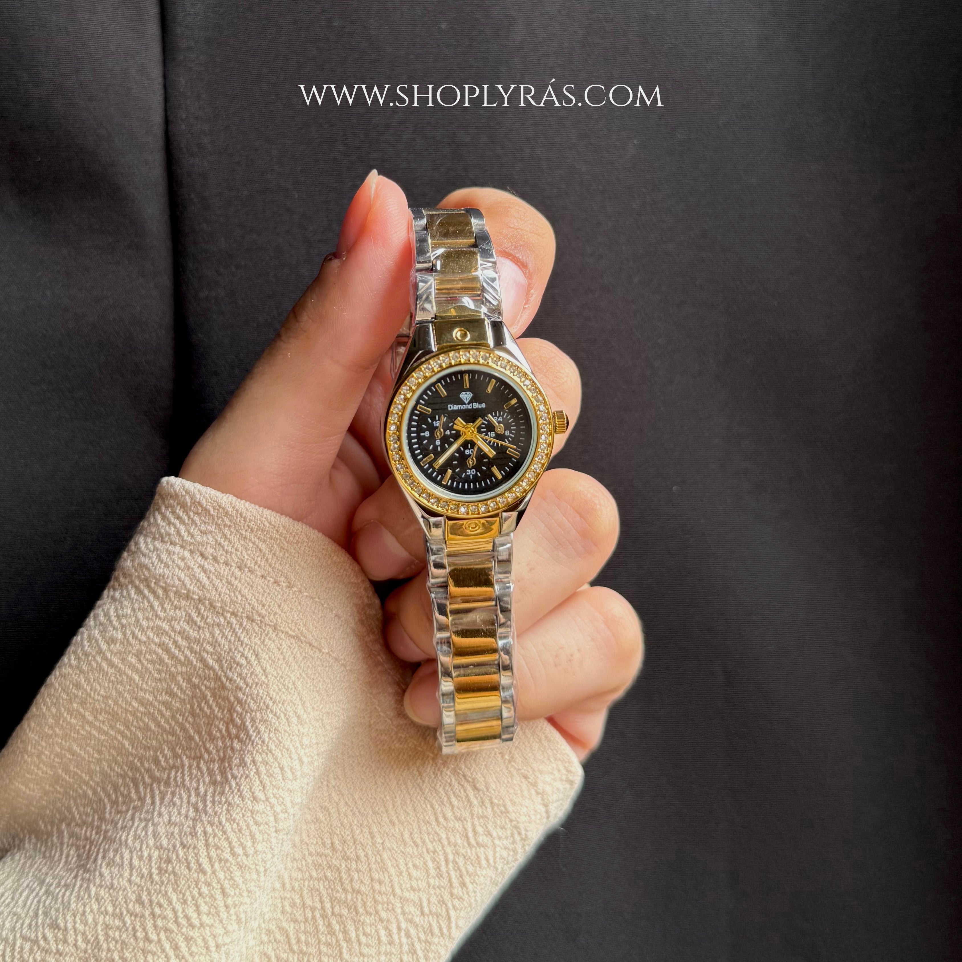 Two toned black dial