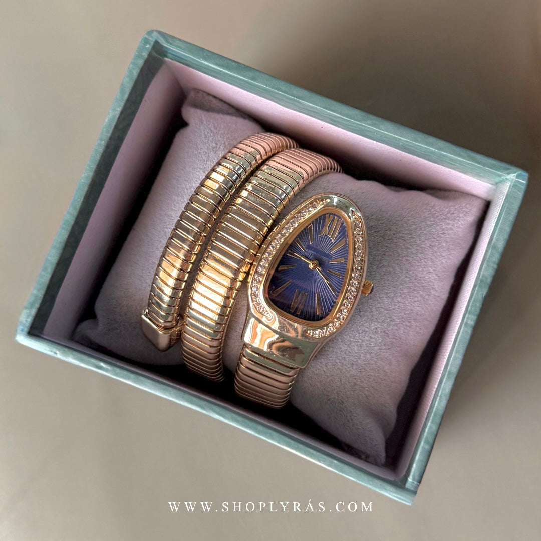 Snake Charmer - Golden Blue